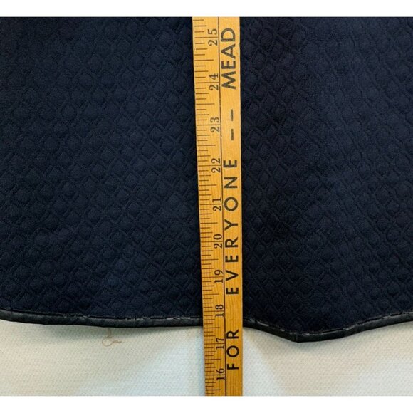 Madewell 1937 Womens A-Line Mini Skirt Size 0 Black Quilted Flared Skater Y2K - Picture 7 of 10